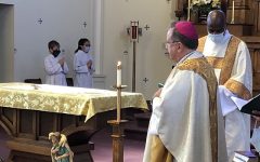 Fr. Huber at his pastoral mass