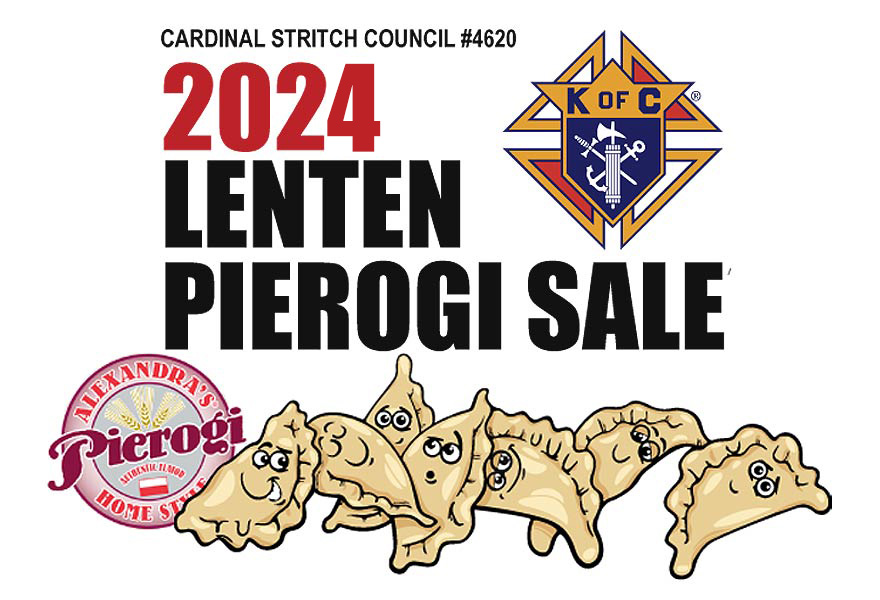 2024 Lenten Pierogi Sale