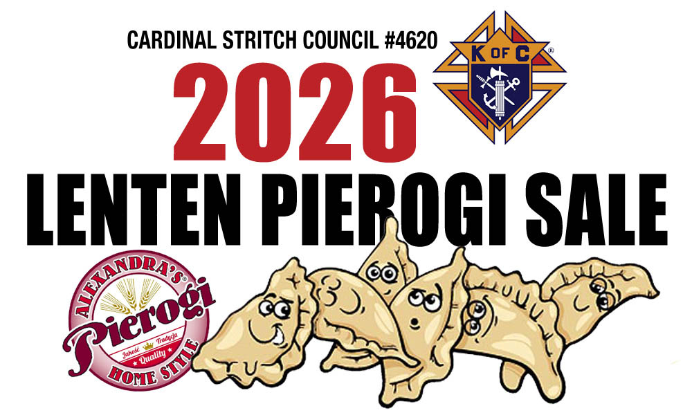 2025 Lenten Pierogi Sale
